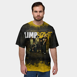 Футболка оверсайз мужская Limp Bizkit: Gold Street, цвет: 3D-принт — фото 2
