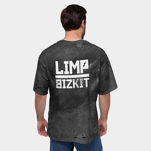 Мужская футболка оверсайз Limp Bizkit: Rock in to you / 3D-принт – фото 4