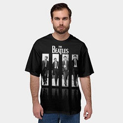 Футболка оверсайз мужская The Beatles: Man's, цвет: 3D-принт — фото 2
