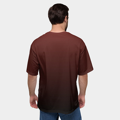 Мужская футболка оверсайз Его величество Алексей / 3D-принт – фото 4