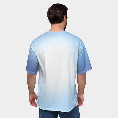 Мужская футболка оверсайз Aladdin sane / 3D-принт – фото 4