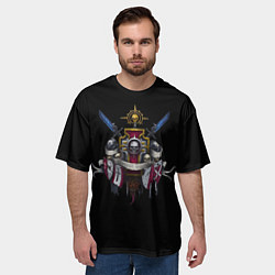 Футболка оверсайз мужская Daemonium venatores, цвет: 3D-принт — фото 2