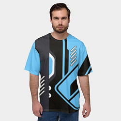 Футболка оверсайз мужская CS:GO Vulcan, цвет: 3D-принт — фото 2