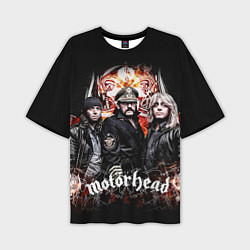 Футболка оверсайз мужская Motorhead Band, цвет: 3D-принт