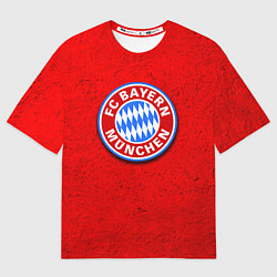 Футболка оверсайз мужская Bayern FC, цвет: 3D-принт