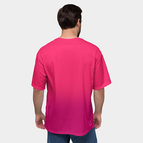 Мужская футболка оверсайз So we are actually doing this? / 3D-принт – фото 4