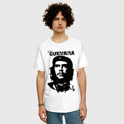 Футболка оверсайз мужская Che Guevara, цвет: белый — фото 2