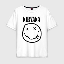 Мужская футболка оверсайз Nirvana