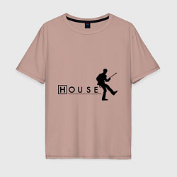 Мужская футболка оверсайз House MD