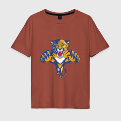 Мужская футболка оверсайз Florida Panthers