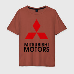 Мужская футболка оверсайз Mitsubishi