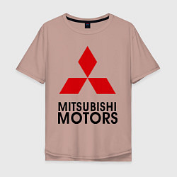 Мужская футболка оверсайз Mitsubishi