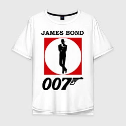 Мужская футболка оверсайз James Bond 007