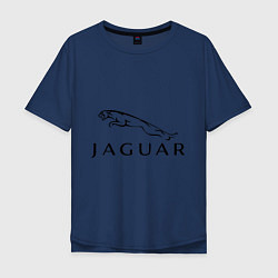 Футболка оверсайз мужская Jaguar, цвет: тёмно-синий
