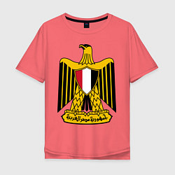 Мужская футболка оверсайз Египет герб