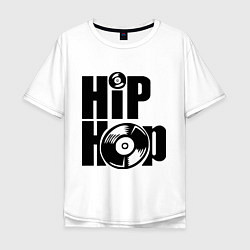 Мужская футболка оверсайз Hip-Hop