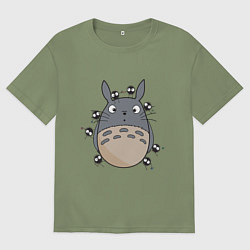 Мужская футболка оверсайз Тоторо