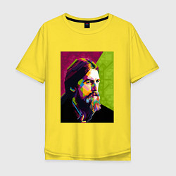 Мужская футболка оверсайз George Harrison: Polygons