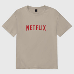 Мужская футболка оверсайз Netflix