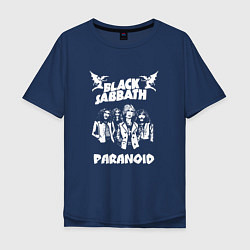 Мужская футболка оверсайз Black Sabbath: Paranoid