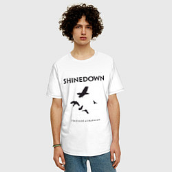 Футболка оверсайз мужская Shinedown: Sound of Madness, цвет: белый — фото 2