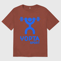 Мужская футболка оверсайз Yopta Sport