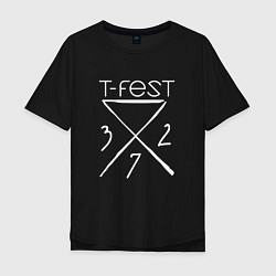 Мужская футболка оверсайз T-Fest 327