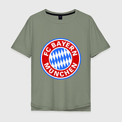 Футболка оверсайз мужская Bayern Munchen FC, цвет: авокадо
