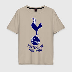 Футболка оверсайз мужская Tottenham FC, цвет: миндальный