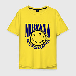 Мужская футболка оверсайз Nevermind Nirvana