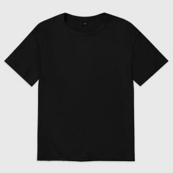 Футболка оверсайз мужская Bender monochrome, цвет: черный