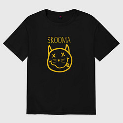 Футболка оверсайз мужская TES: Skooma, цвет: черный