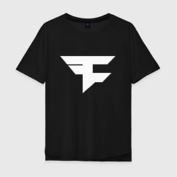 Футболка оверсайз мужская FAZE Symbol, цвет: черный