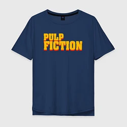 Футболка оверсайз мужская Pulp Fiction, цвет: тёмно-синий
