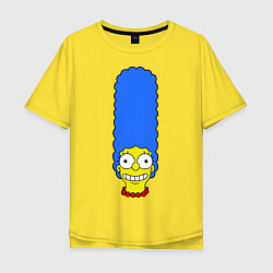 Мужская футболка оверсайз Marge Face