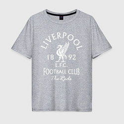 Футболка оверсайз мужская Liverpool: Football Club, цвет: меланж