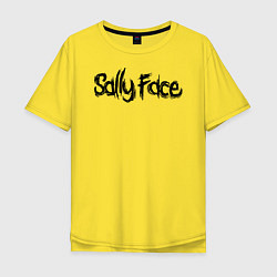 Футболка оверсайз мужская SALLY FACE, цвет: желтый