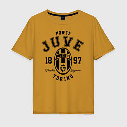 Футболка оверсайз мужская Forza Juve 1897: Torino, цвет: горчичный