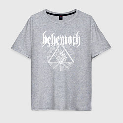 Футболка оверсайз мужская Behemoth, цвет: меланж