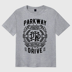 Футболка оверсайз мужская Parkway Drive: Australia, цвет: меланж