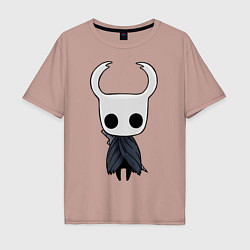 Футболка оверсайз мужская Hollow Knight, цвет: пыльно-розовый
