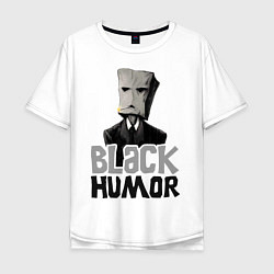 Мужская футболка оверсайз Black Humor