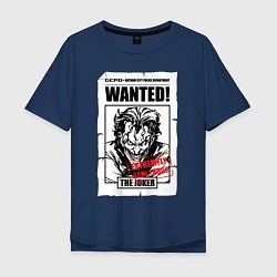 Мужская футболка оверсайз Wanted Joker