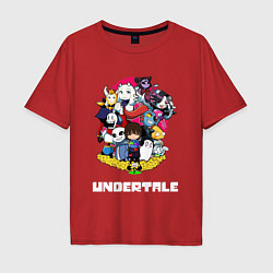Мужская футболка оверсайз UNDERTALE