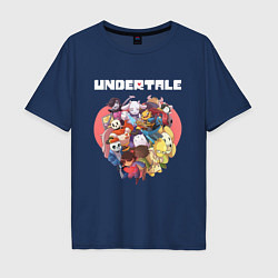 Мужская футболка оверсайз UNDERTALE