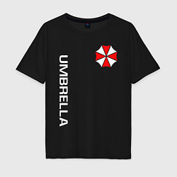 Футболка оверсайз мужская UMBRELLA CORP, цвет: черный