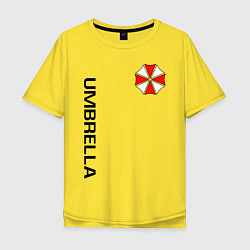 Футболка оверсайз мужская UMBRELLA CORP, цвет: желтый