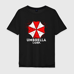 Футболка оверсайз мужская UMBRELLA CORP, цвет: черный