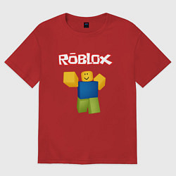 Футболка оверсайз мужская ROBLOX, цвет: красный