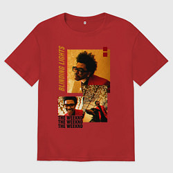 Мужская футболка оверсайз BLINDING LIGHTS